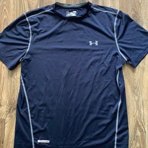 Navy UA Compression Tee